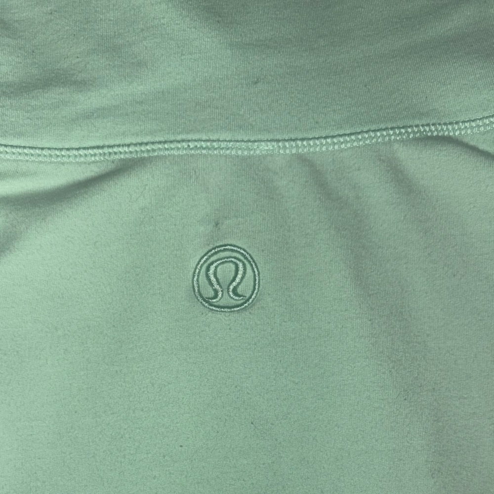 Lululemon Rest Day Pullover Mint Green Cowl Neck Sweatshirt Size 4 - Picture 4 of 16